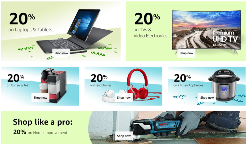 20% de descuento en Amazon Warehouse | Solo para miembros PrimeGráfico: Amazon